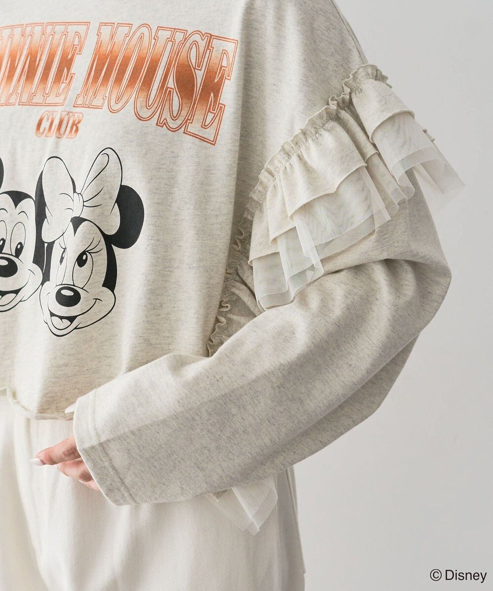 Green Parks ミッキー＆フレンズ／袖フリルショート丈ＴＥＥ 