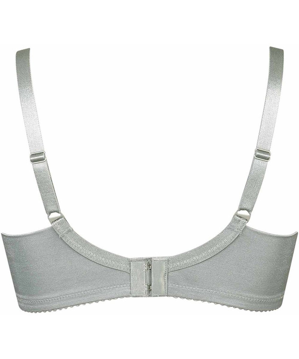 WACOAL 【小さく見せるブラ】 シンプル ブラジャー 着やせ効果 コンパクトにメイク バストの突出をおさえる 背中の段差を軽減 大きいサイズ レディース BRB452 /ワコール 