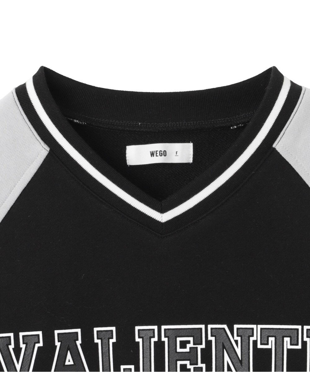 WEGO ナンバリングビッグスウェット 