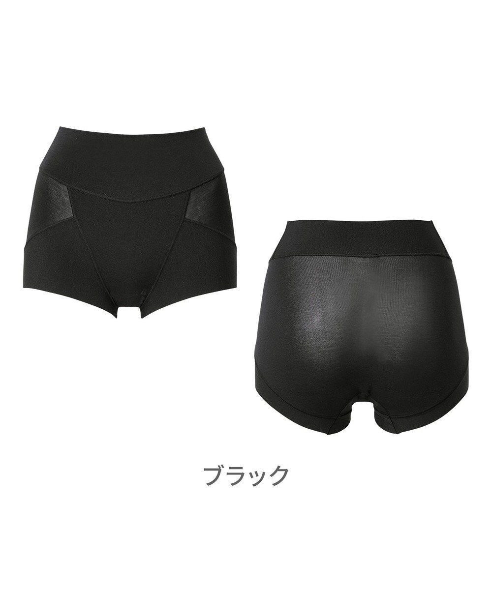 BRADELIS New York 【Yukine inc. 】ゆきねえ365綿混モアらくすっぽりショーツ25 深め 補正下着 補整 