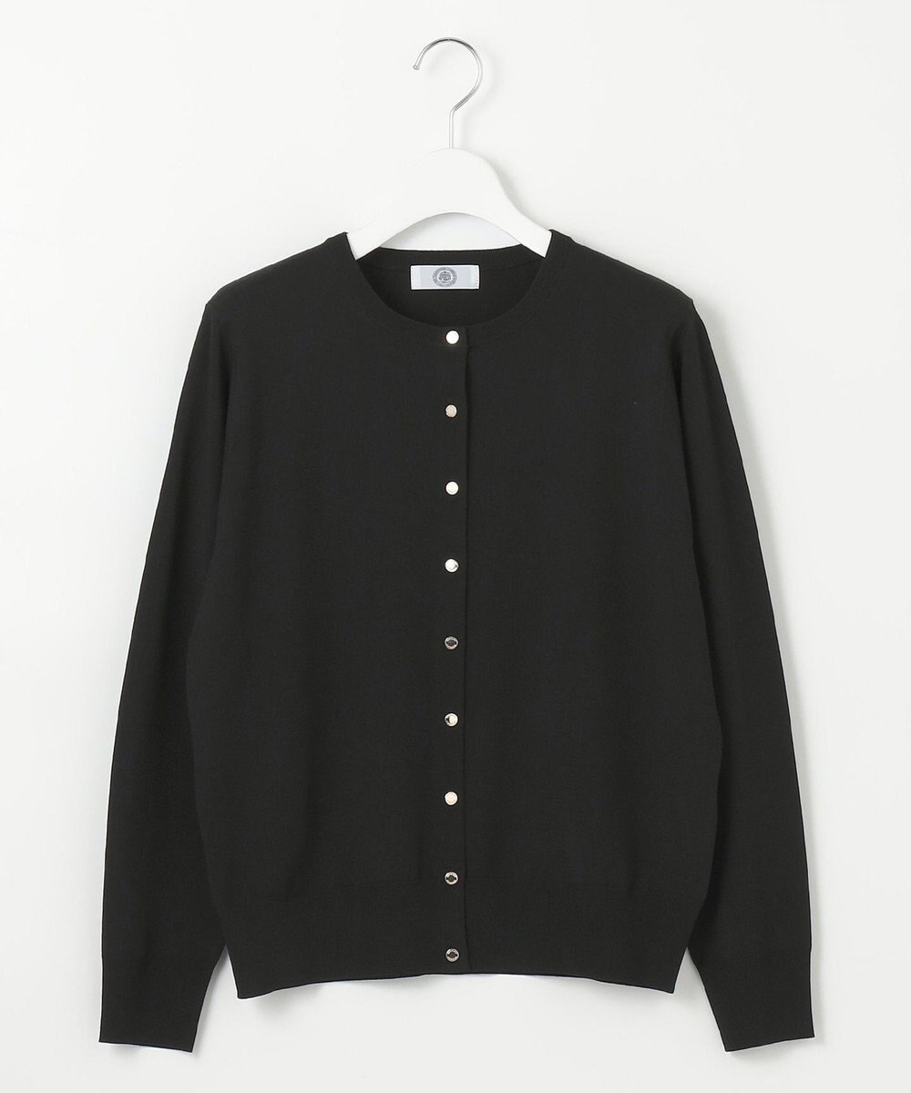 J.PRESS LADIES L 【洗える】 レーヨンエリートストレッチ カーディガン 