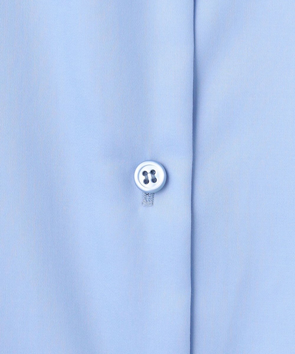 ICB 【洗える】 コットンサテンシャーティング シャツ 