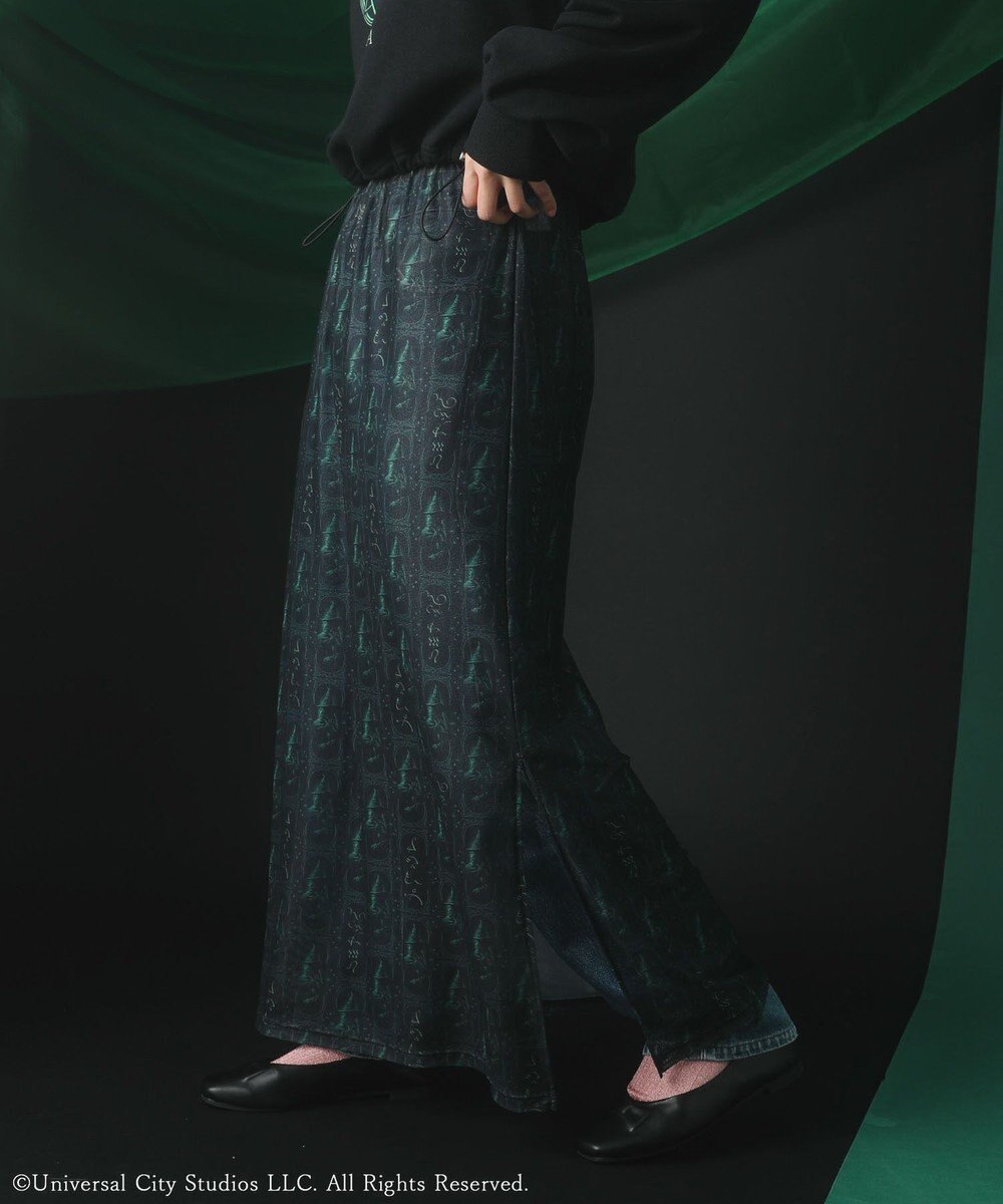 Green Parks ■ＷＩＣＫＥＤ　パターンシアースカート 