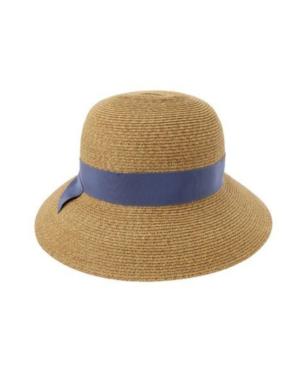 MOONBAT FURLA(フルラ) ペーパーブレードリボン巻きダウンハット サイズ調整可 