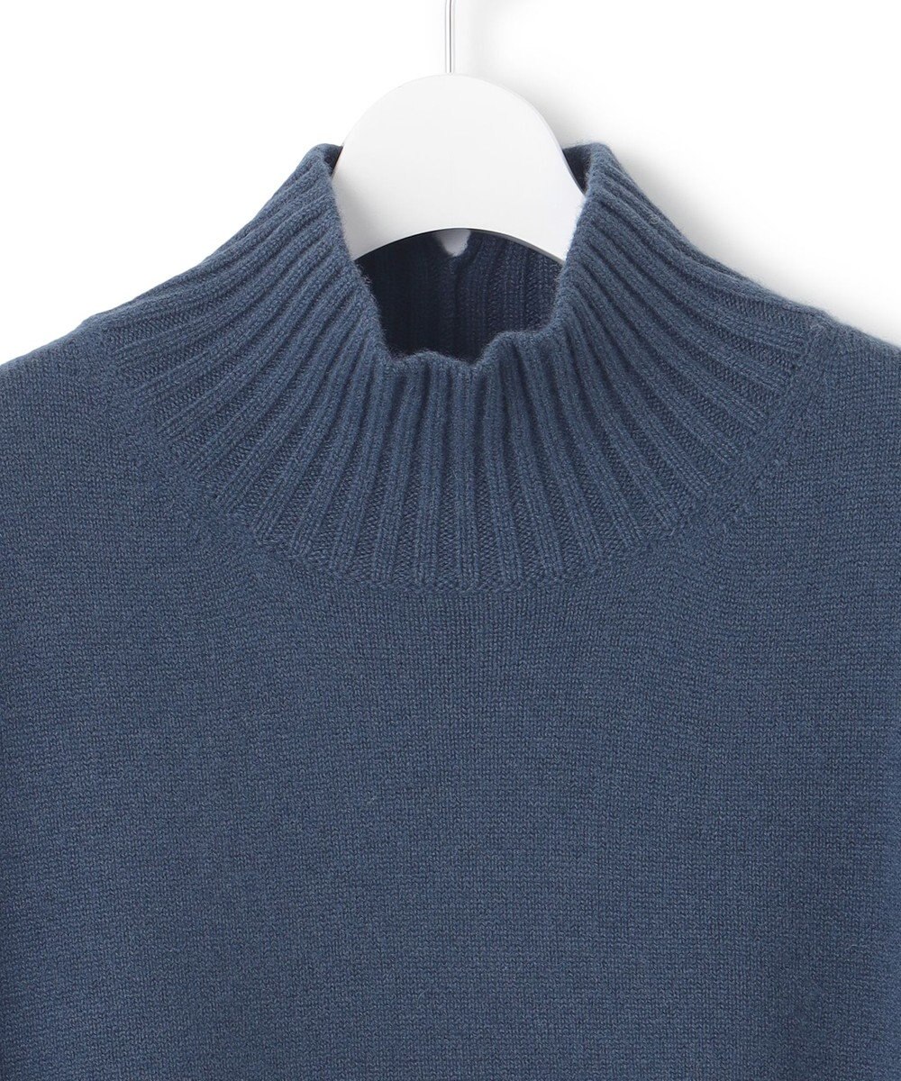 23区 【洗える】ウールカシミヤ ハイネック ニット 