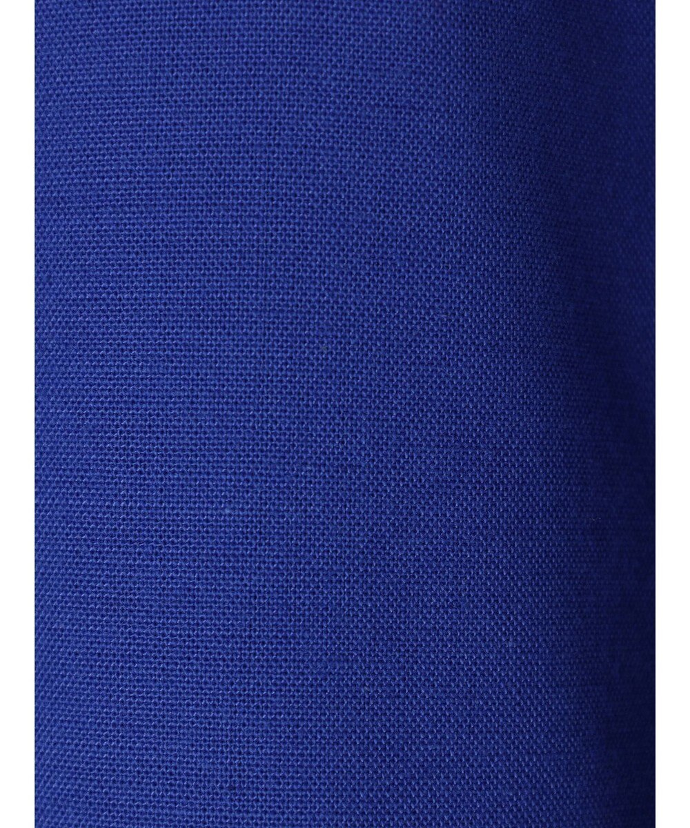 Green Parks 綿麻混開襟ワンピース 