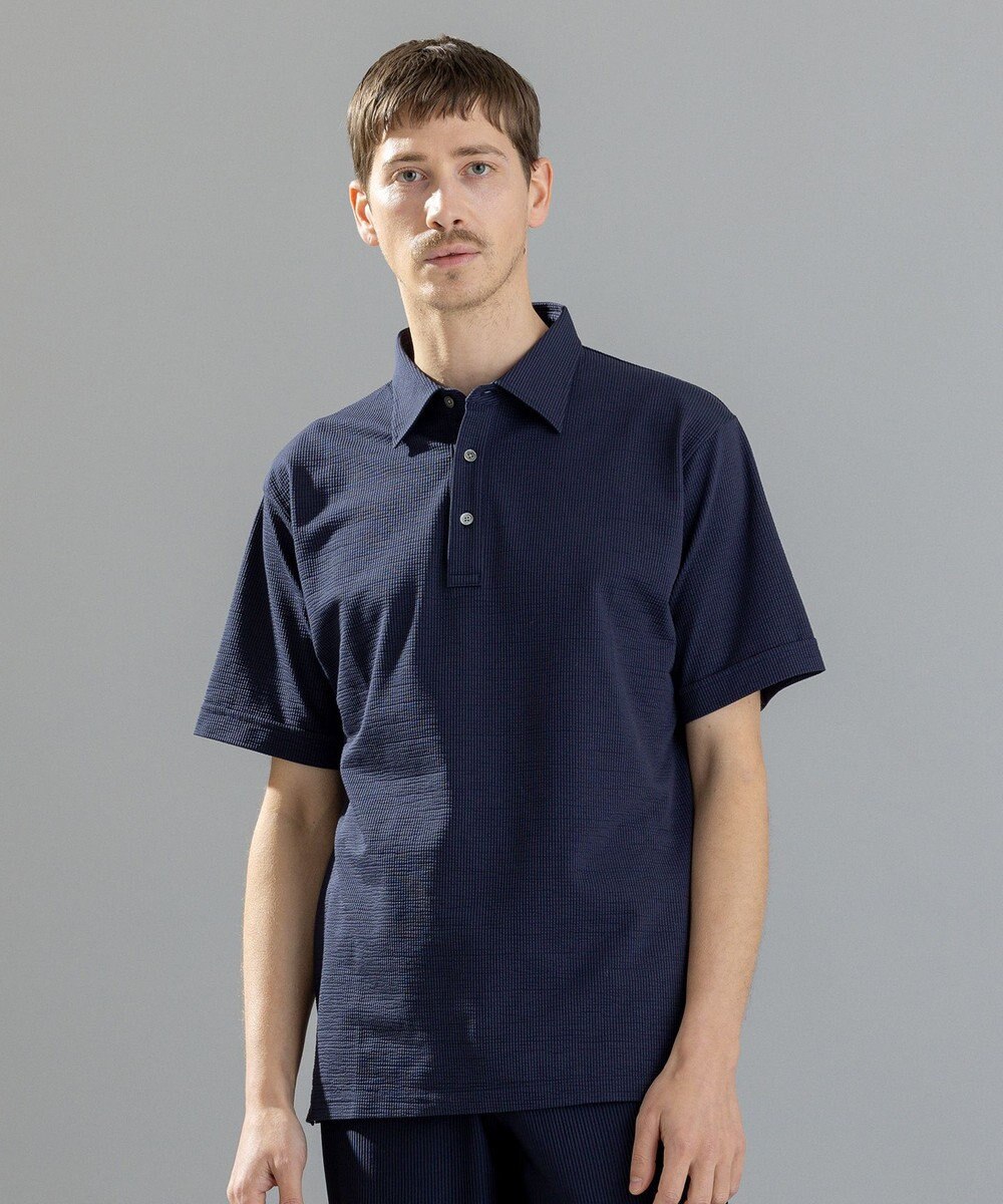 JOSEPH HOMME コンパクトサッカージャージー　ポロシャツ 