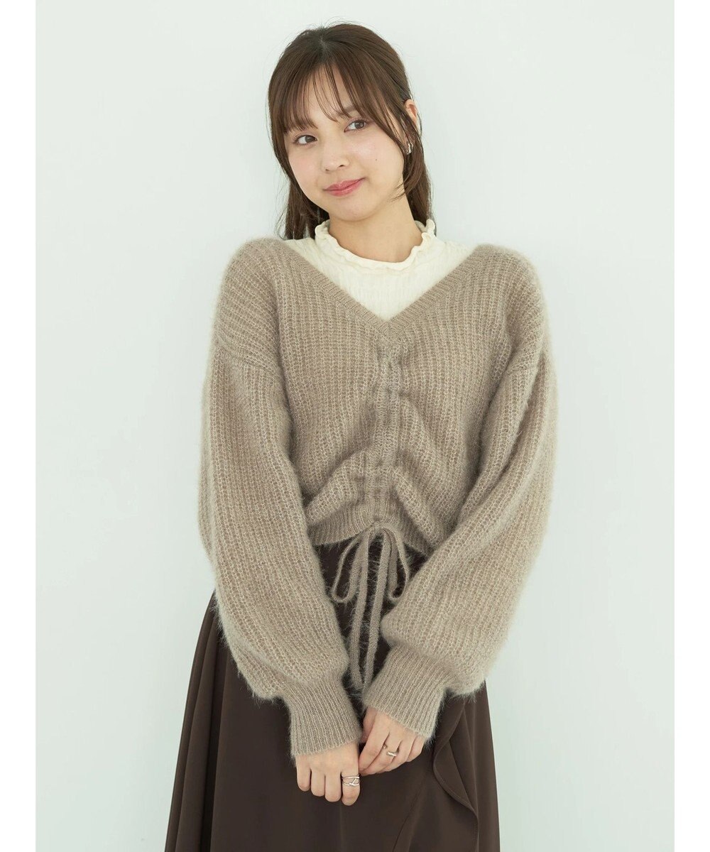 earth music&ecology ねこ毛ライク２ｗａｙボレロ 