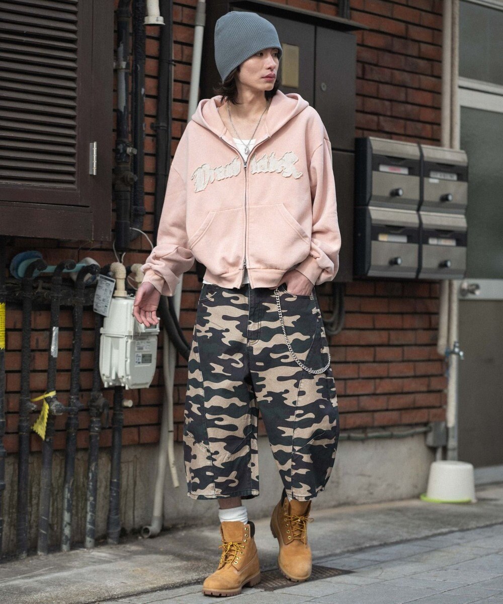 WEGO 【SMLサイズ展開】チェーン付きバルーンショーツ 