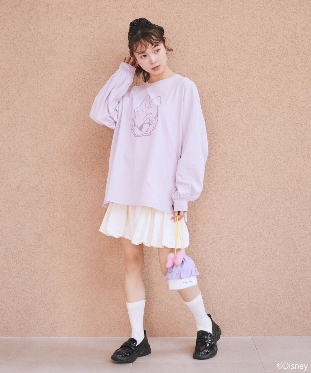 earth music&ecology 【予約】【綿100％】Disney/アソートプリントロンTEE 