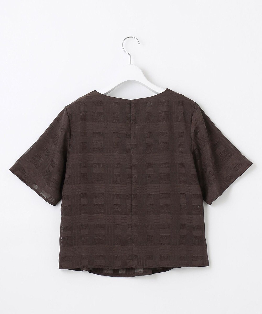 J.PRESS LADIES スラブカラミチェック カットソー 