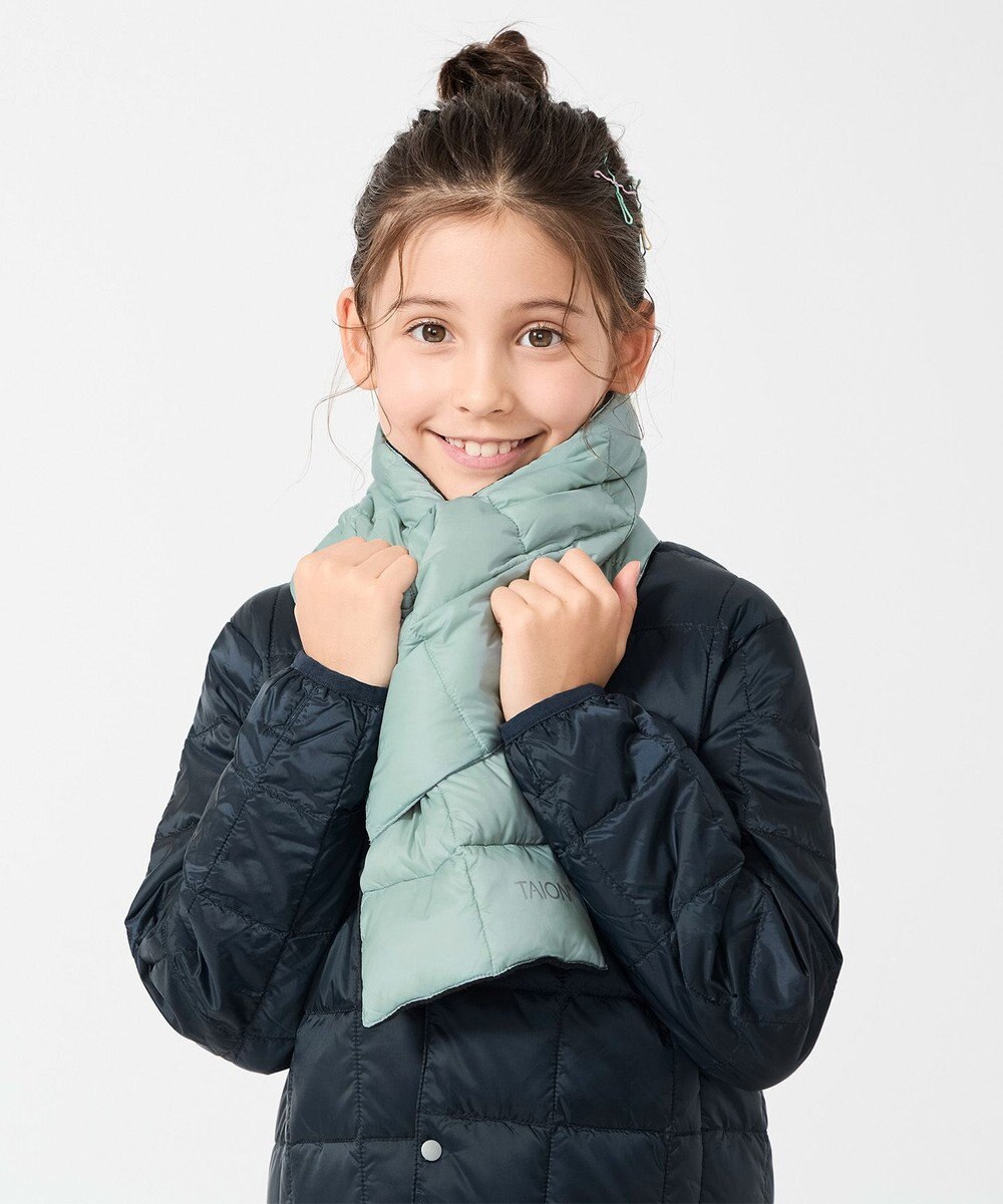 UNFILO TAION ベーシック ダウンスカーフ(UNISEX) 