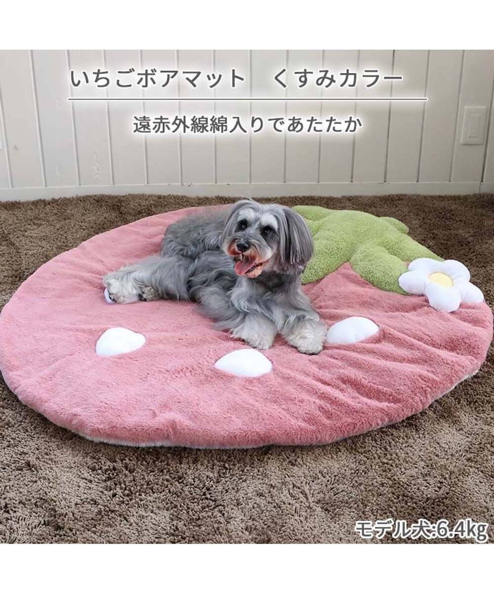 PET PARADISE  ネット店限定 くすみ苺 マット (105×107㎝用) 