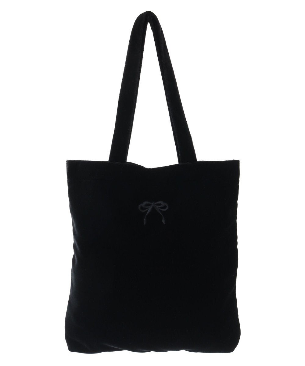 earth music&ecology 【WEB限定】ベロアトートバッグ 