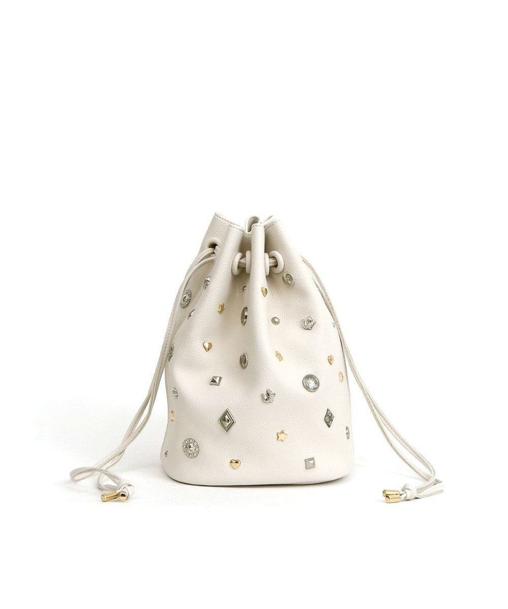 UNBILLION カカトゥ kakatoo / WEB限定ビジューミックスチャーム ドロストバッグ 