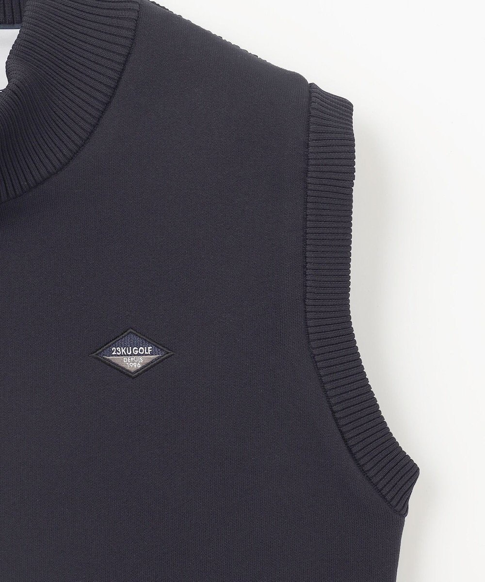 23区GOLF 【MEN】【ウォッシャブル】リバーシブル ニットベスト 