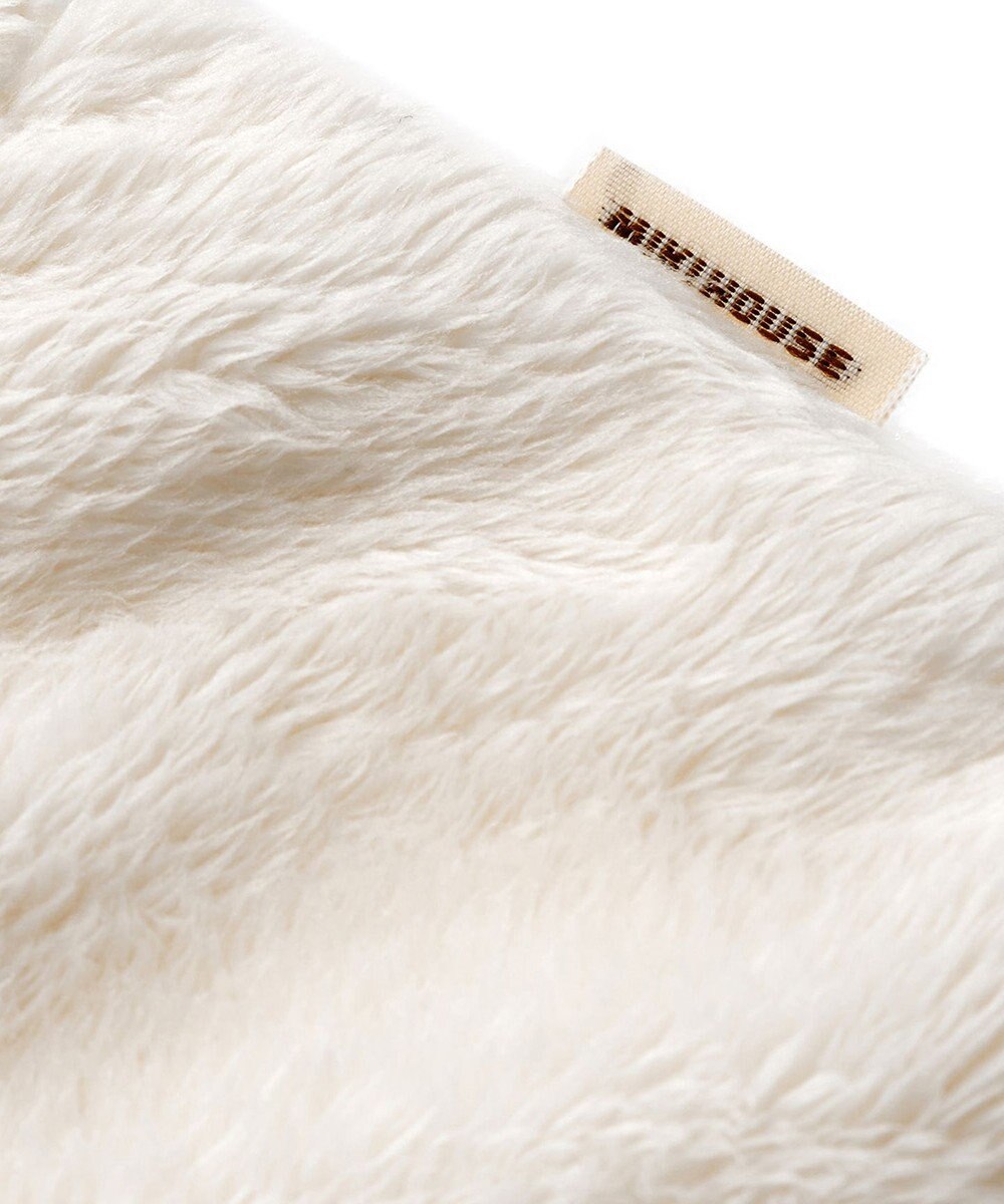 MIKI HOUSE HOT BISCUITS 【ミキハウス】【60-80cm】 マイクロファー カバーオール 