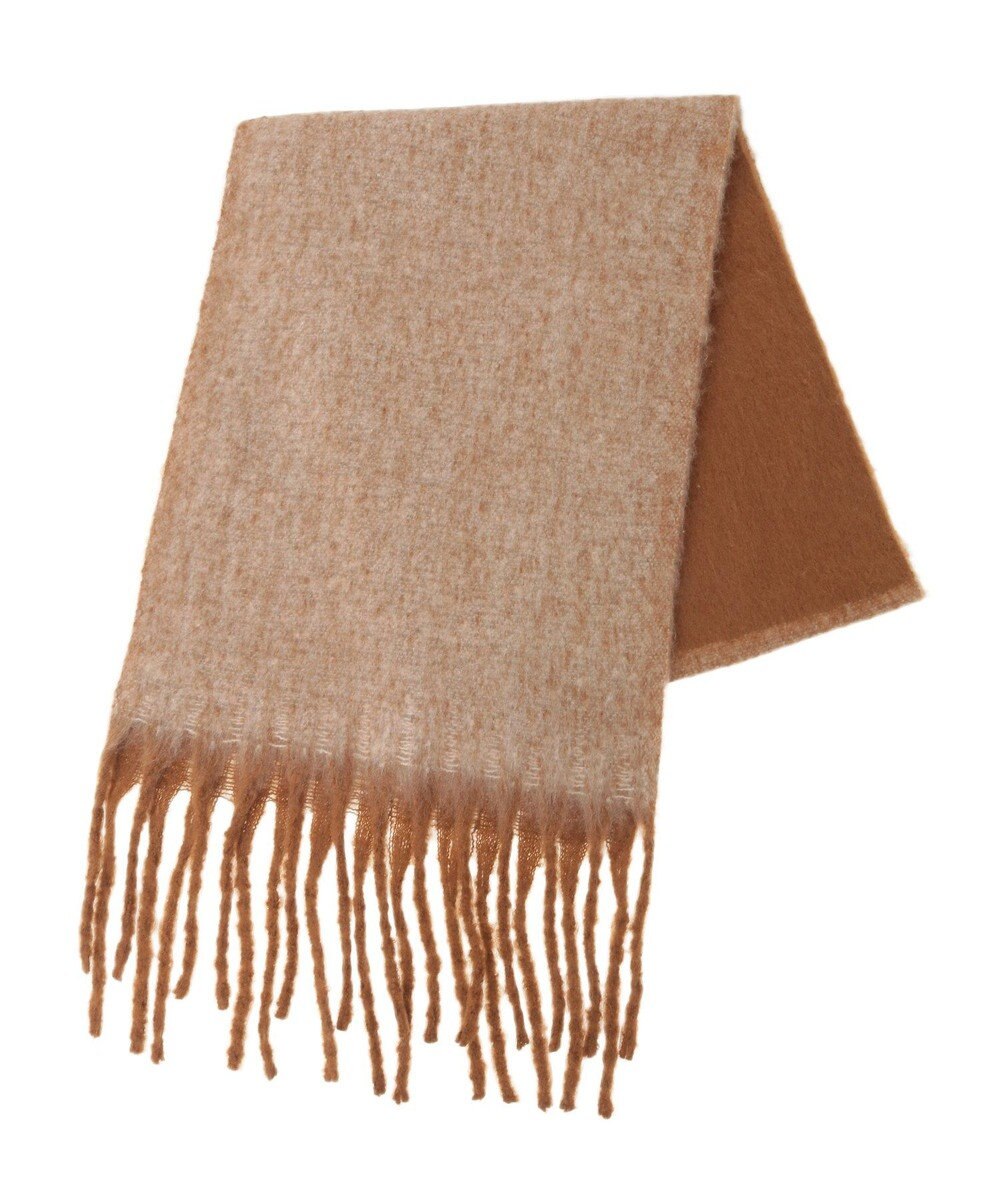 Green Parks ・ｆｕｒｒｙ　ｒａｔｅ　ヘアリーグラデーションマフラー 