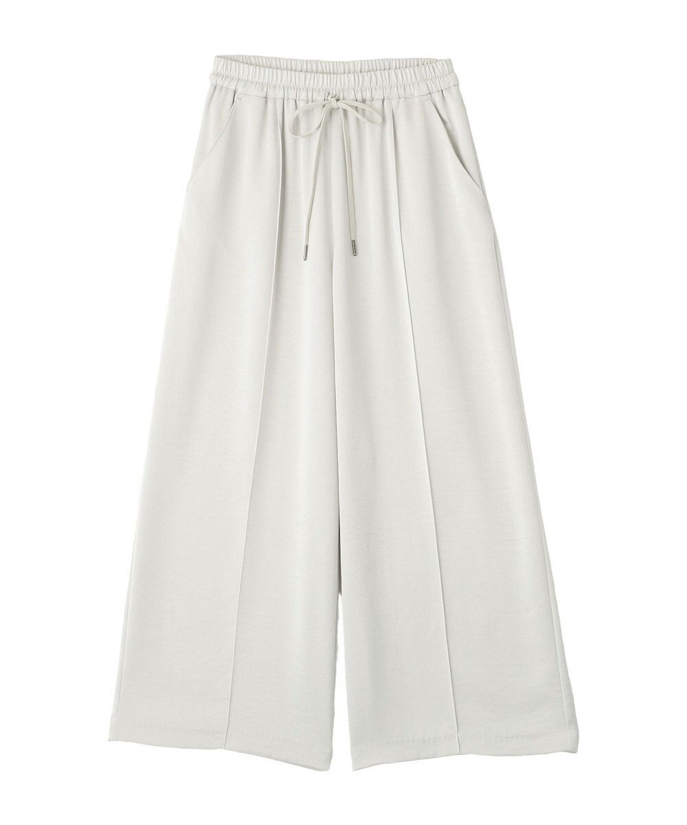 YECCA VECCA ヴィンテージサテンイージーパンツ 