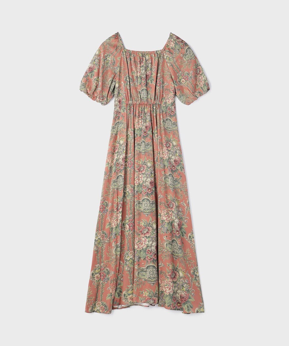 GRACE CONTINENTAL ヴィンテージフラワープリントワンピース 