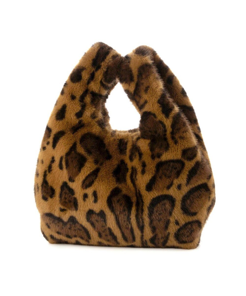 UNBILLION カシュカシュ cachecache / ミンク風エコファーショッパートート 