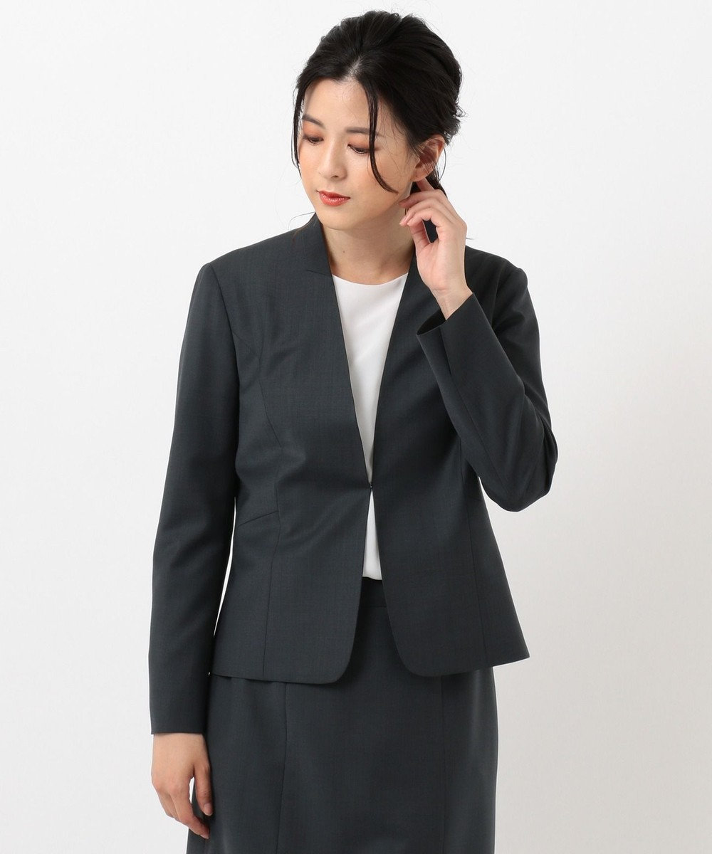 スーツ Bahariye ノーカラー ジャケット J Press Ladies S ファッション通販 公式通販 オンワード クローゼット スーツ Bahariye ノーカラー ジャケット J Press Ladies S ファッション通販 公式通販 オンワード クローゼット