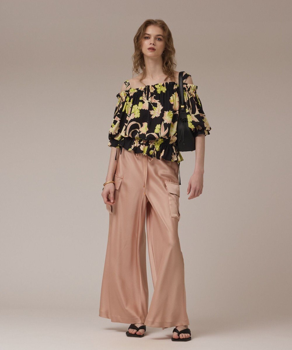 GRACE CONTINENTAL リゾートフラワートップ 