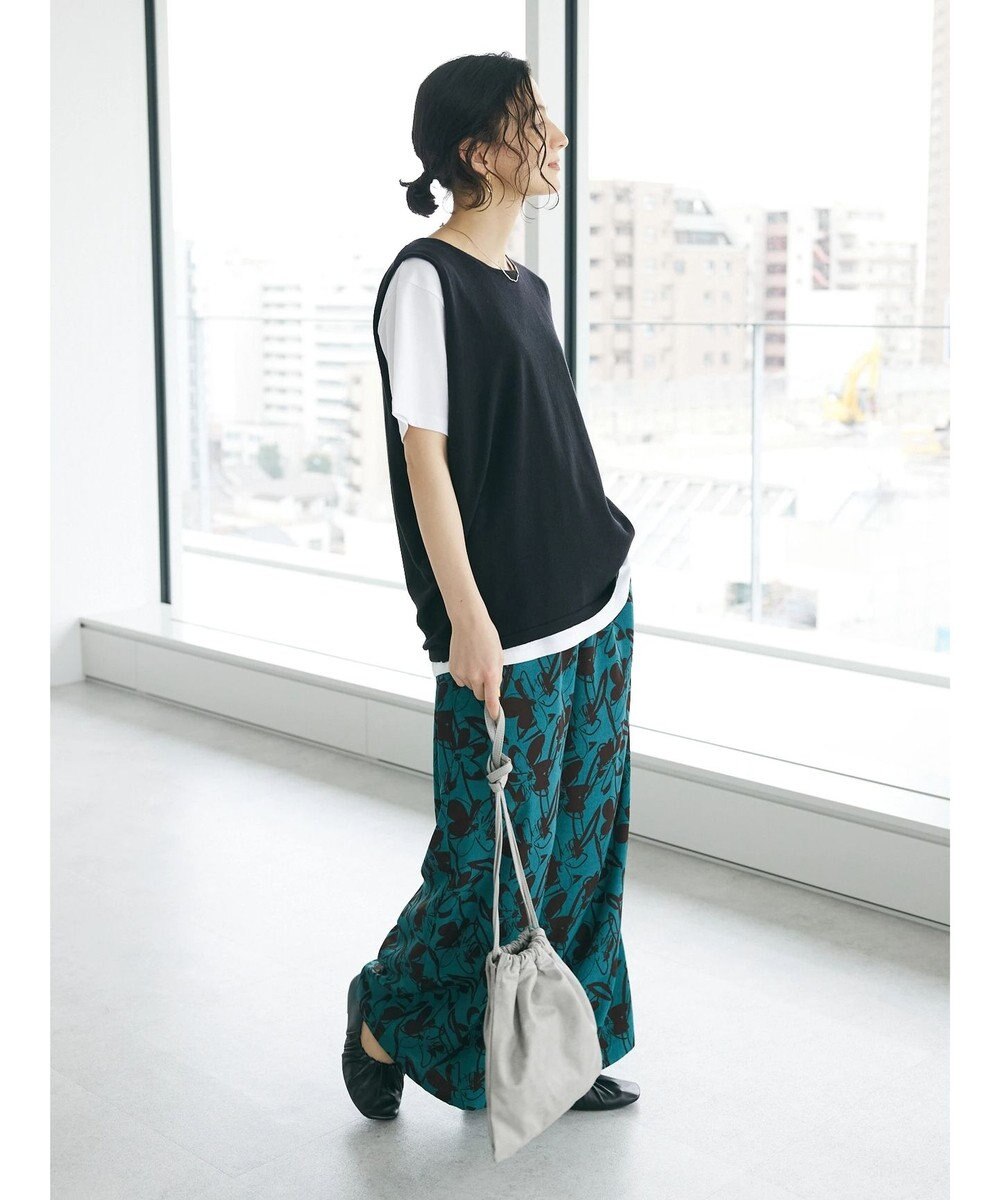 CRAFT STANDARD BOUTIQUE ＳＥＴ　カットプルオーバー＋ニットベスト 