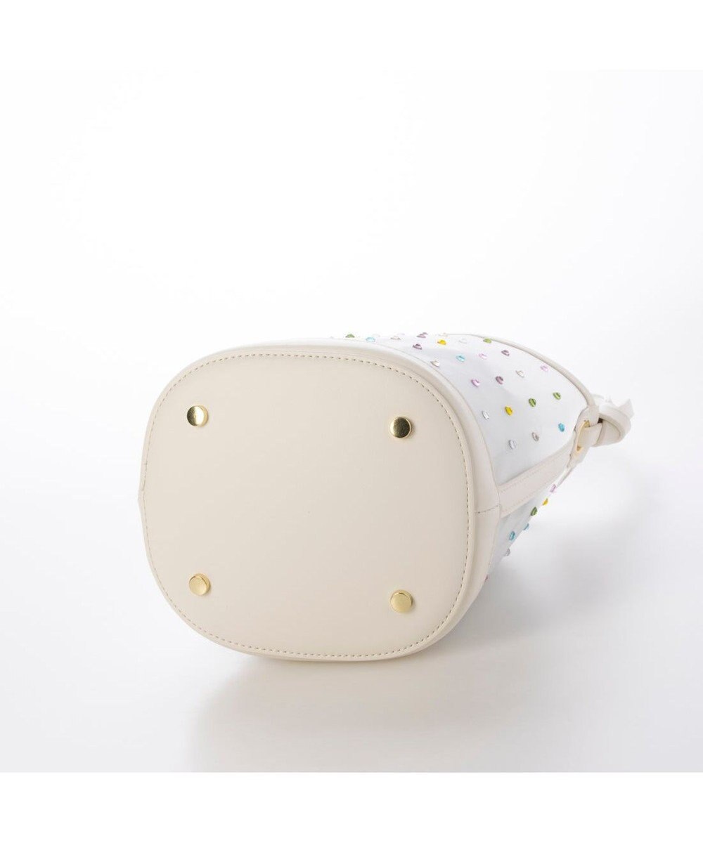 UNBILLION カカトゥ kakatoo / チュール×ビジュー風2wayバケツバッグ 