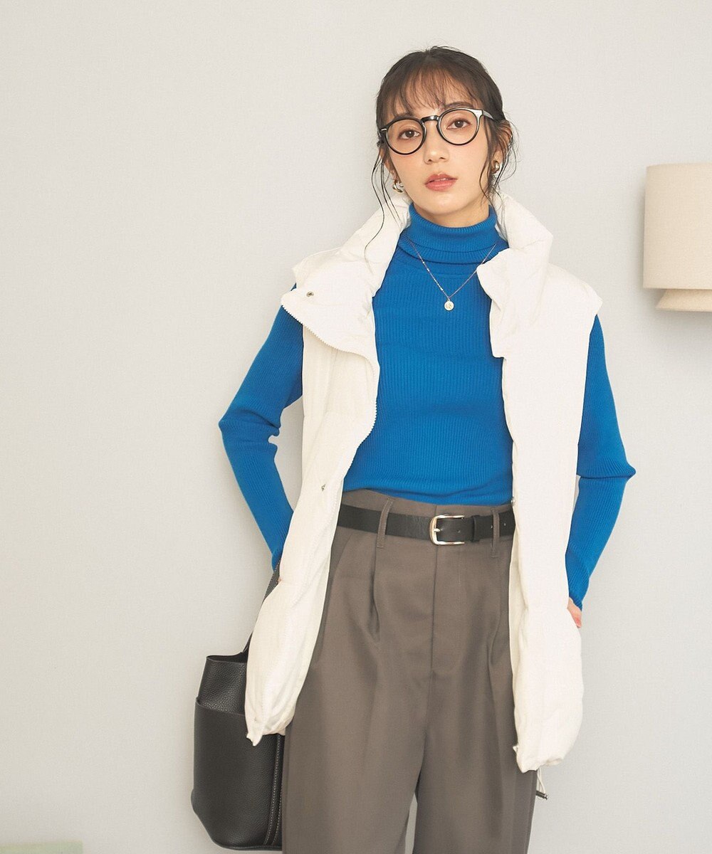 WEGO 【手洗い可】タートルネックニット 