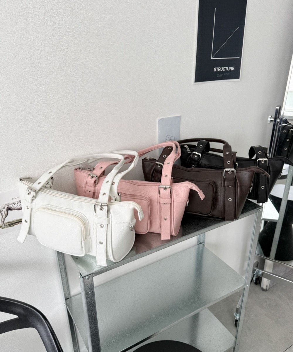 WEGO ハトメベルトミニボストン 