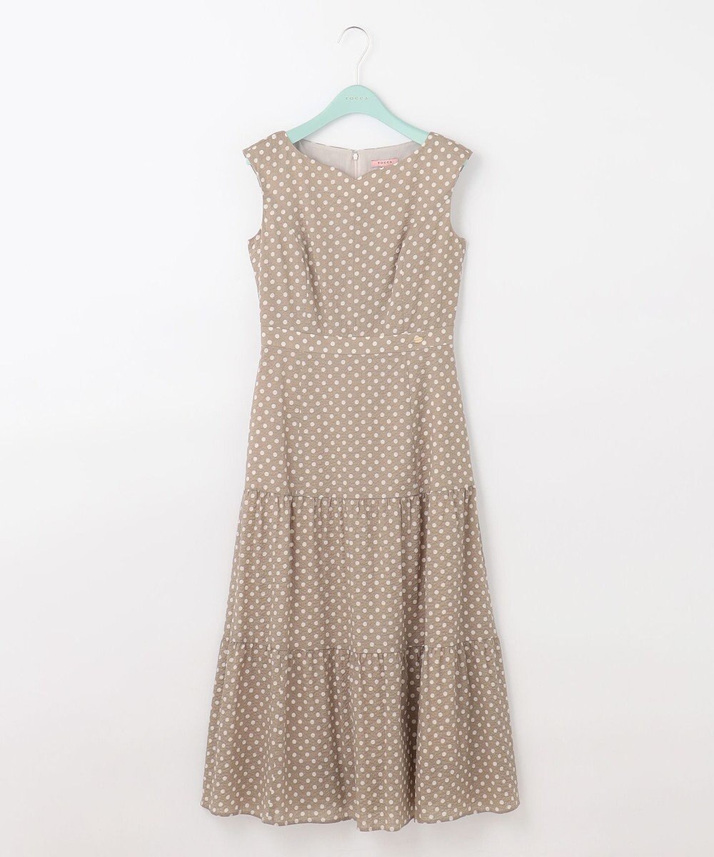 TOCCA 【洗える】MELODY ロング丈ドレス 