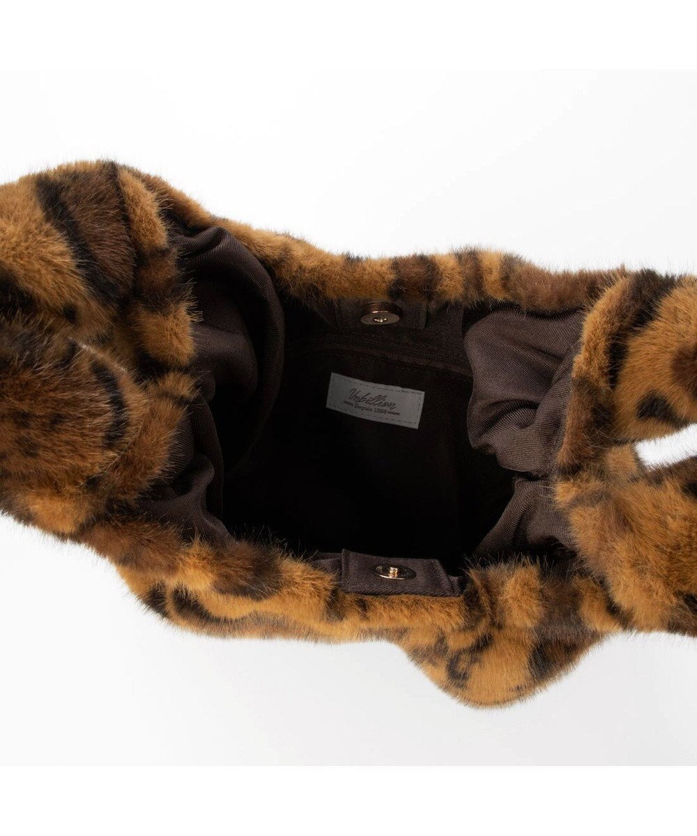 UNBILLION カシュカシュ cachecache / ミンク風エコファーショッパートート 