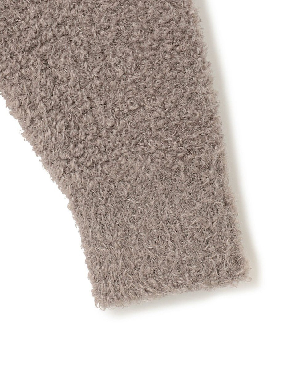 UNFILO プードルニット ZIPカーディガン 