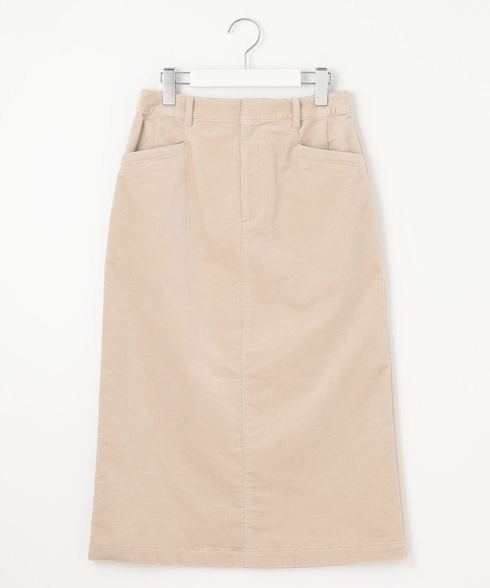 J.PRESS LADIES 【洗える】ハイブリッドAIRDUROY スカート 