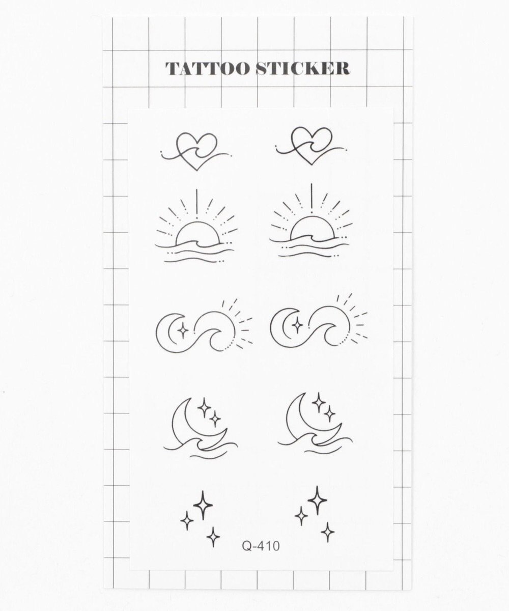 WEGO セットタトゥーシールB 