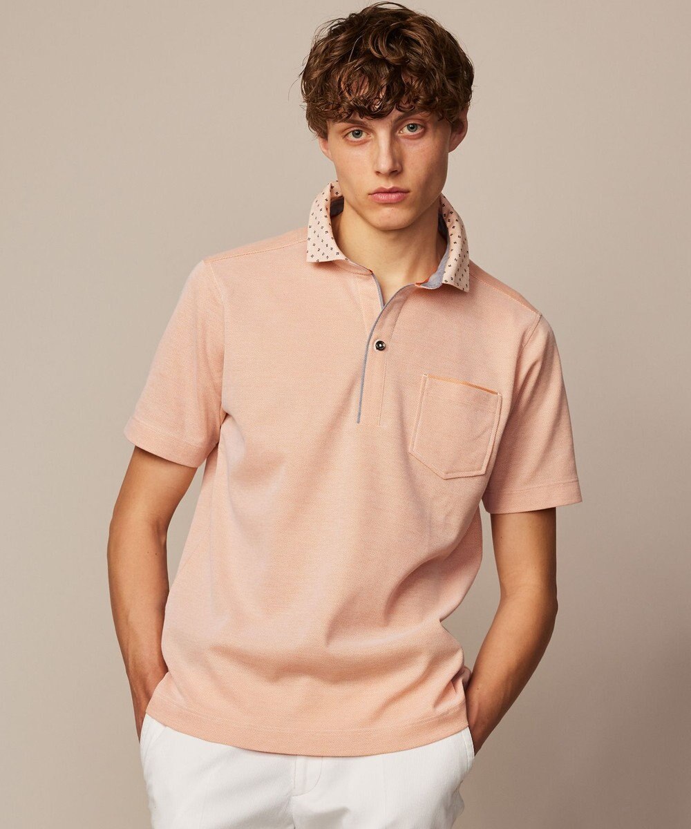 JOSEPH ABBOUD 【キングサイズ・ギフトでも人気！オーガニックコットン使用・消臭などの高機能】ダディ ポロシャツ 