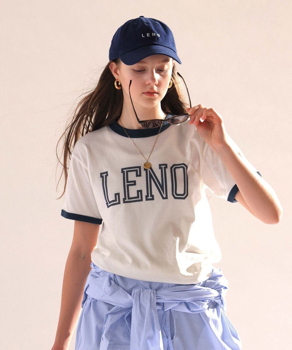 LENO RINGER T-SHIRT / リンガーTシャツ 