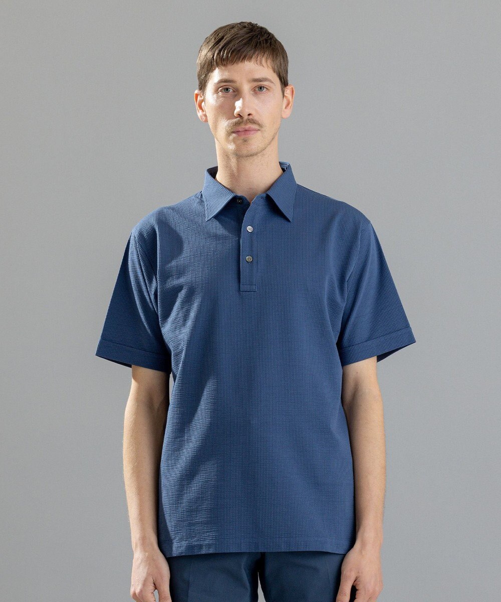 JOSEPH HOMME コンパクトサッカージャージー　ポロシャツ 