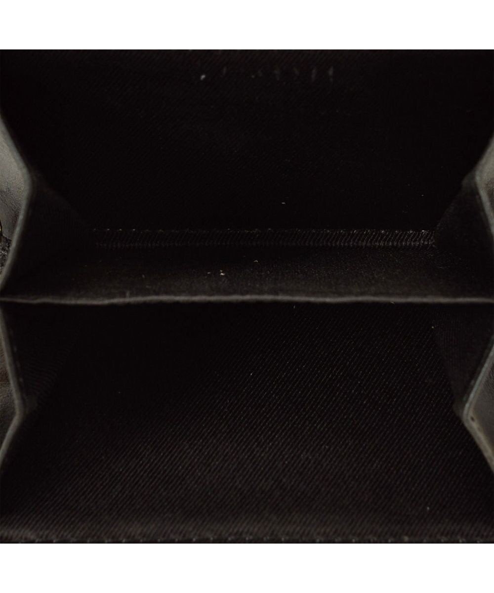 UNBILLION ペルケ perche ジェムストーンヒネリかぶせ三つ折りミニ財布 