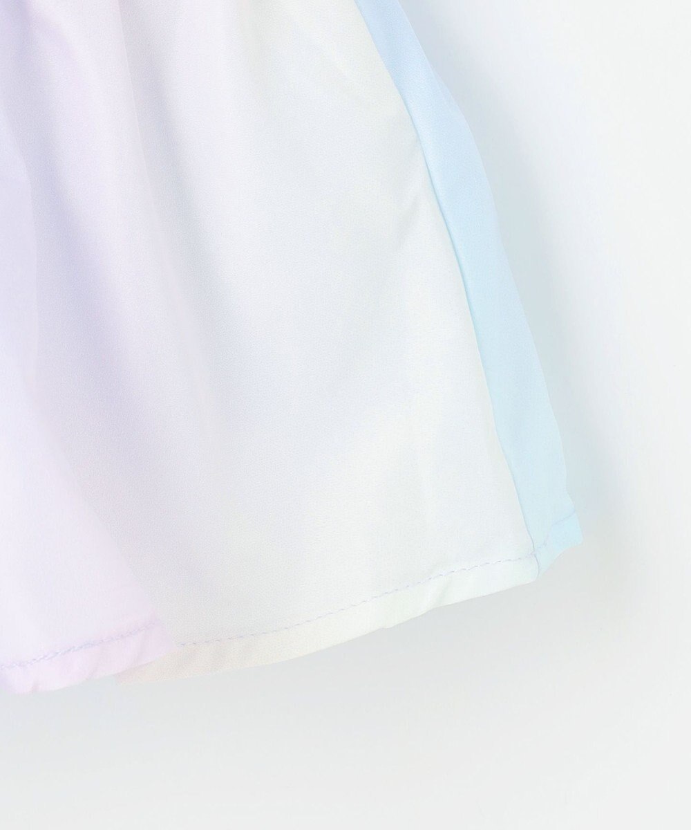 ANY KIDS 【フード取り外し/洗濯機可能】中綿フリル リボンコート 