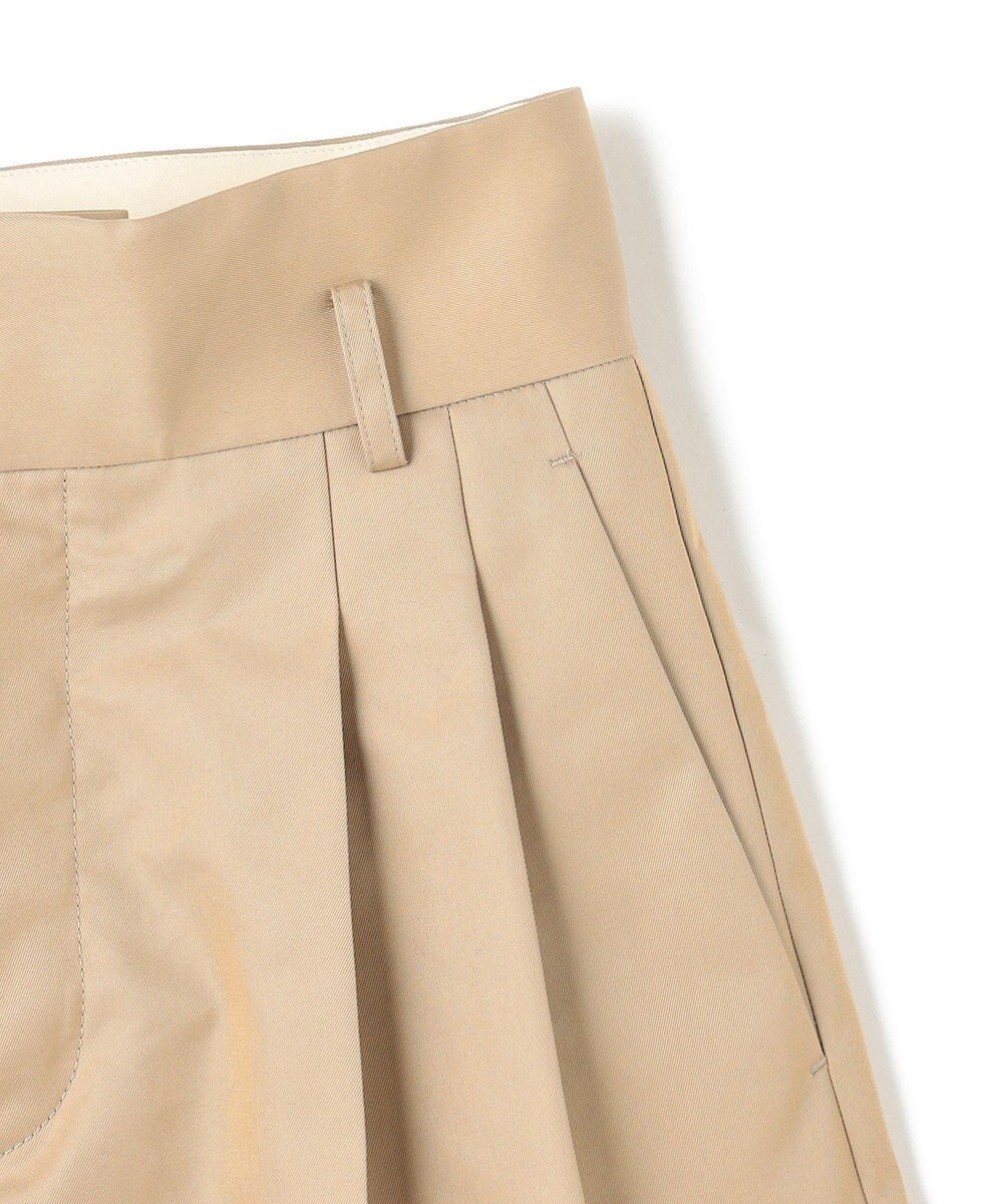 uncrave チノギャバジン ショートトラウザー 