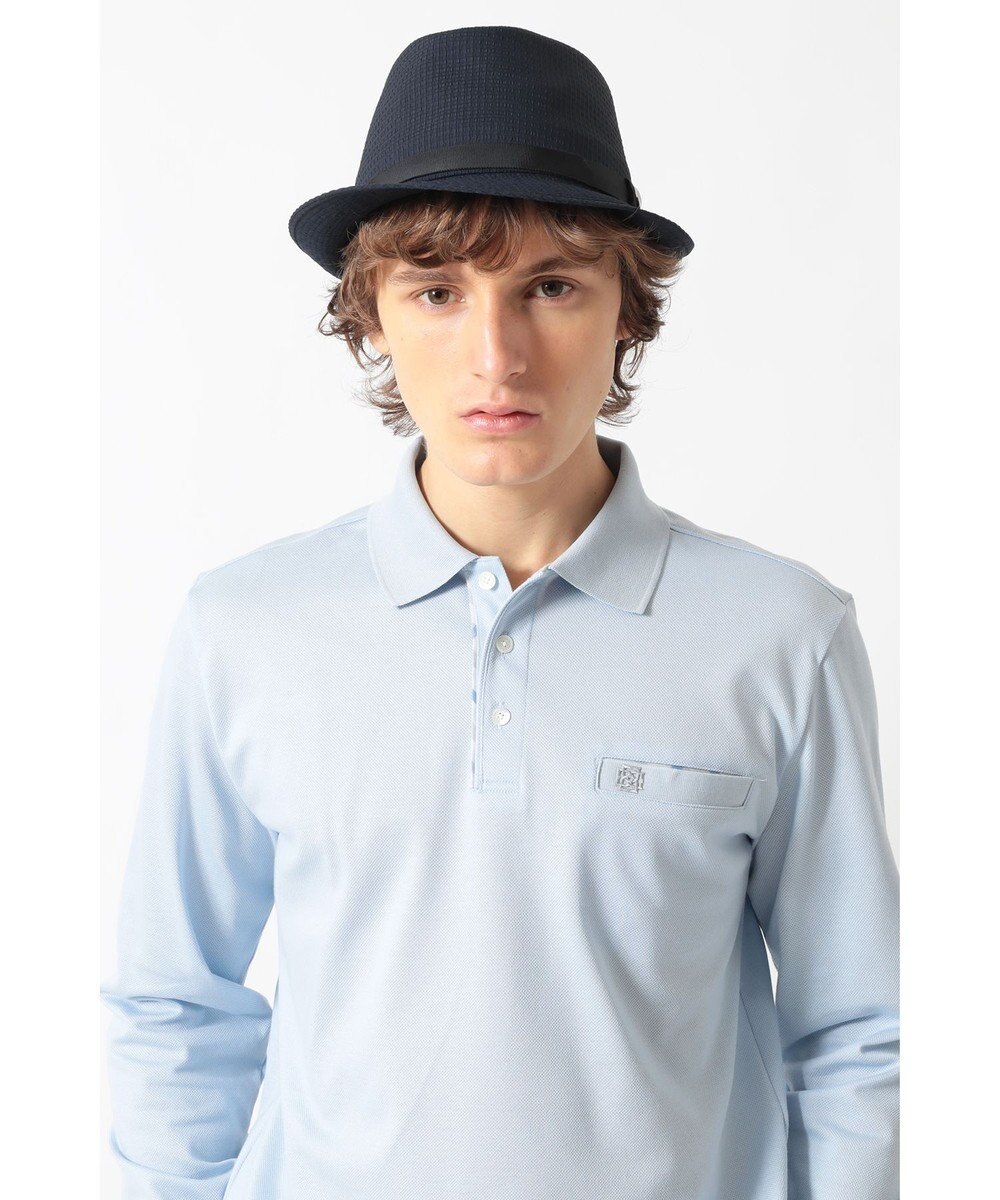 DAKS パッカブルシアサッカー マニッシュハット 