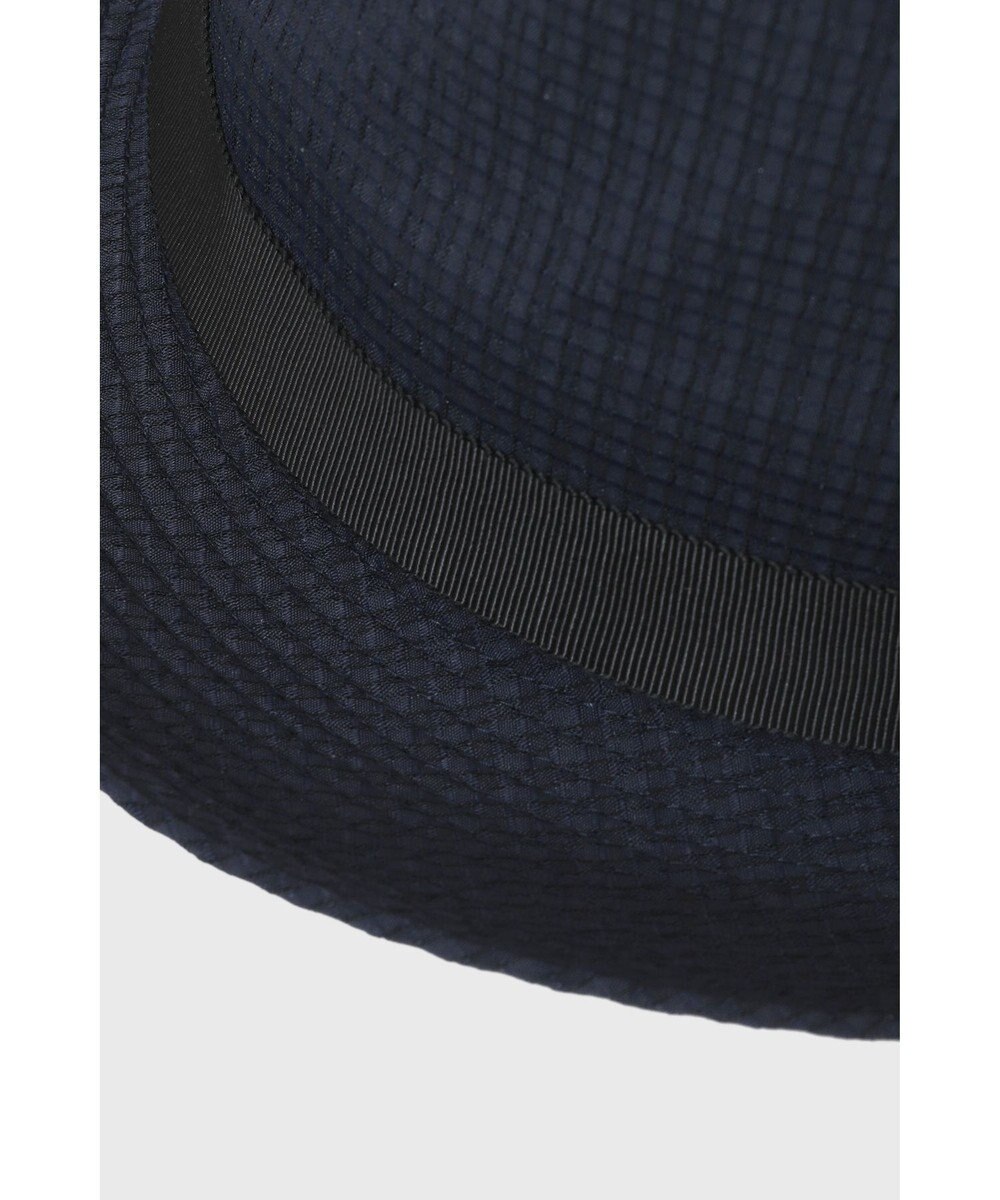 DAKS パッカブルシアサッカー マニッシュハット 