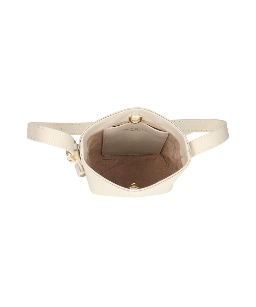 INTER-CHAUSSURES 【CHRISTIAN VILLA】レザークロスボディーバッグ 