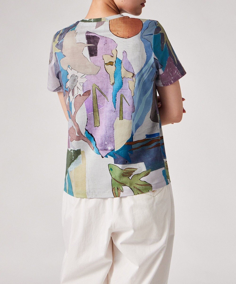 Paul Smith River CollageプリントTシャツ 