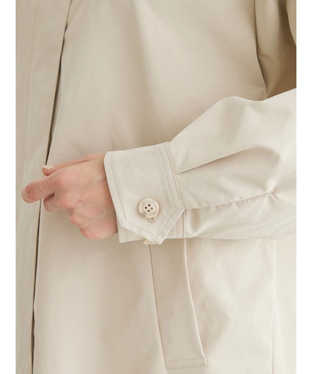 Green Parks 撥水加工　ケア楽ステンカラーミドル丈コート 