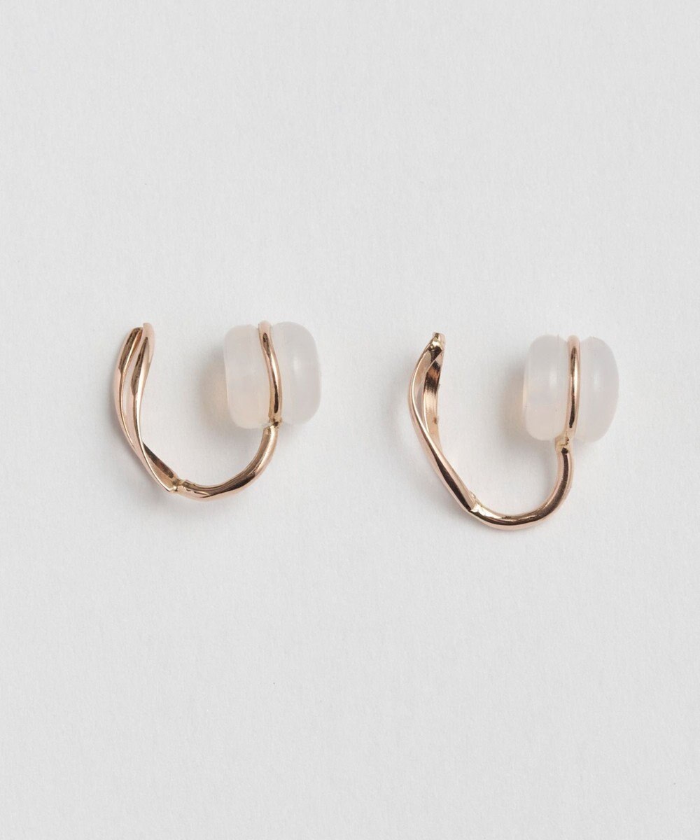 Phoebe 【 K10 】エンフォルドリーフイヤリング　ローズゴールド 