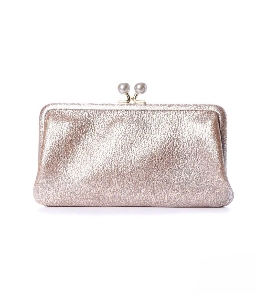 UNBILLION perche アクリル玉がま口長財布 