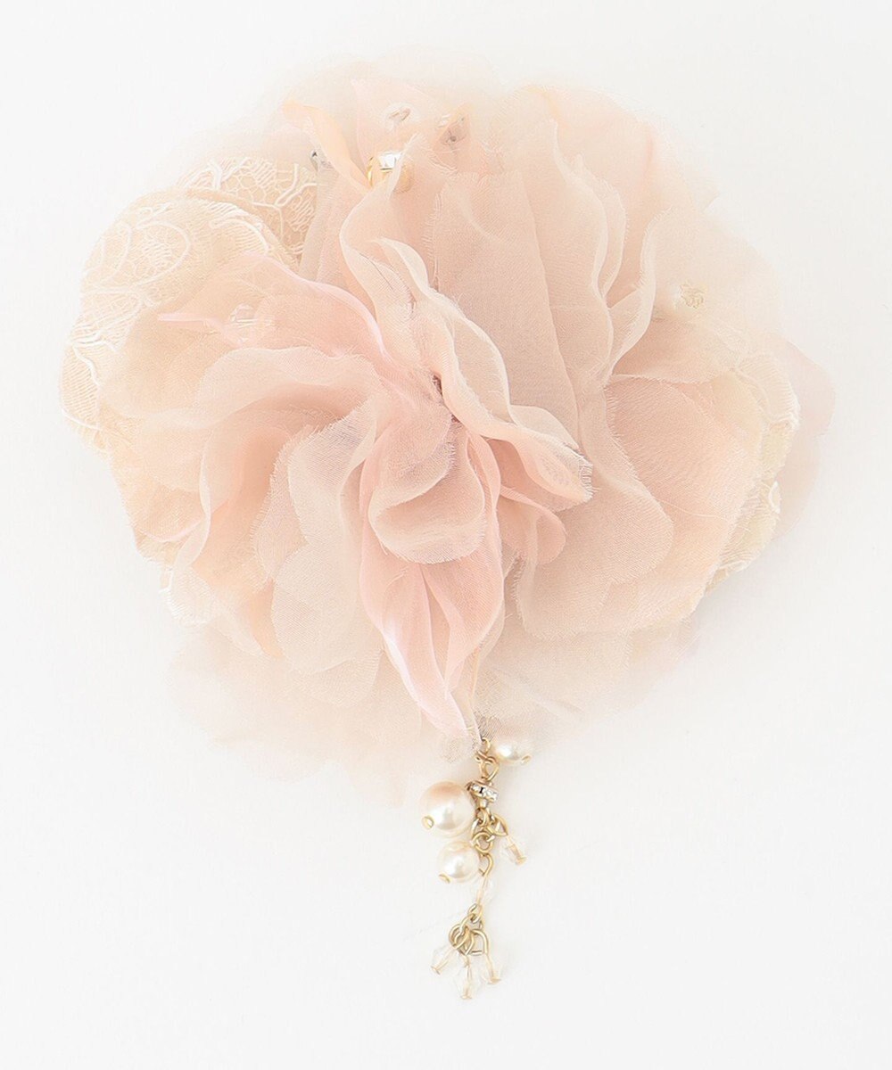 ANY SIS 【チャーム付き】レースミックス コサージュ 